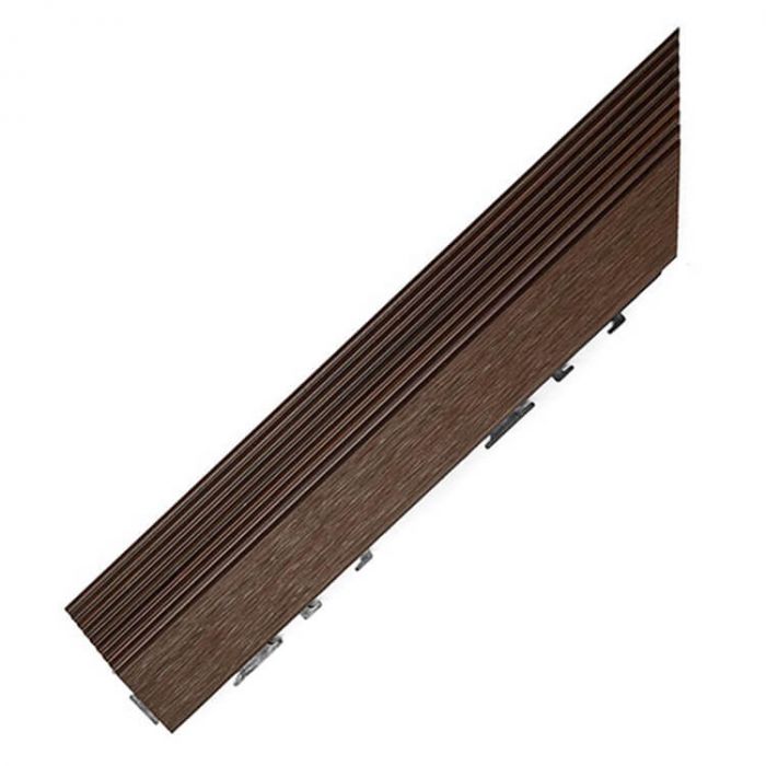 Podest Tarasowy Kompozytowy Premium Narożny Lewy Redwood Podest Tarasowy Kompozytowy Premium Narożny Lewy Redwood