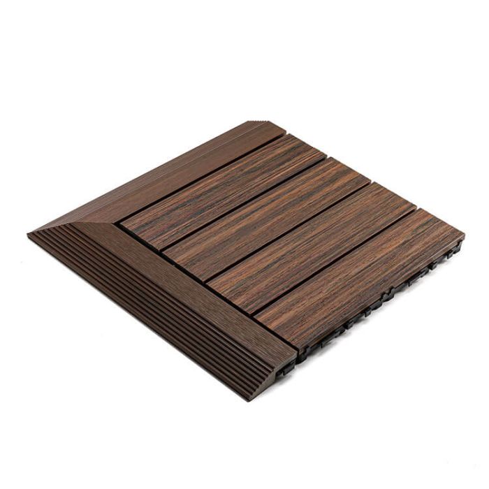 Podest Tarasowy Kompozytowy Premium Narożny Prawy Redwood Podest Tarasowy Kompozytowy Premium Narożny Prawy Redwood