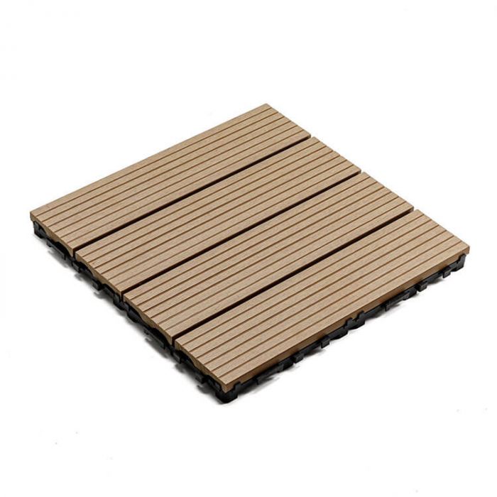 Podest Tarasowy Kompozytowy Miodowy Teak 30 x 30 x 2,5 cm Podest Tarasowy Kompozytowy Miodowy Teak 30 x 30 x 2,5 cm