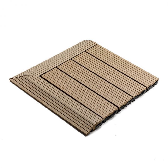 Podest Tarasowy Kompozytowy Miodowy Teak 30 x 30 x 2,5 cm Podest Tarasowy Kompozytowy Miodowy Teak 30 x 30 x 2,5 cm