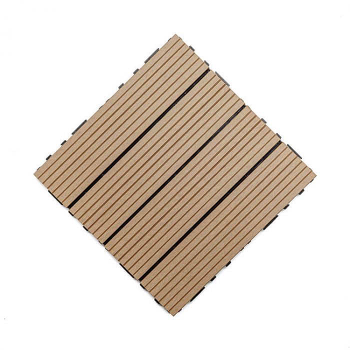 Podest Tarasowy Kompozytowy Miodowy Teak 30 x 30 x 2,5 cm Podest Tarasowy Kompozytowy Miodowy Teak 30 x 30 x 2,5 cm