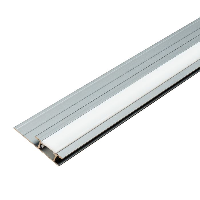 LED jungtis aliumininė 4,5 mm sienų plokštėms Tamsiai Pilkas Matinis – 2,9 m LED jungtis aliumininė 4,5 mm sienų plokštėms Tamsiai Pilkas Matinis – 2,9 m