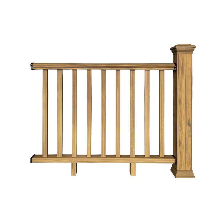 Balustrada kompozytowa Dąb Winchester 140 x 113 cm (1 słupek) Balustrada kompozytowa Dąb Winchester 140 x 113 cm (1 słupek)