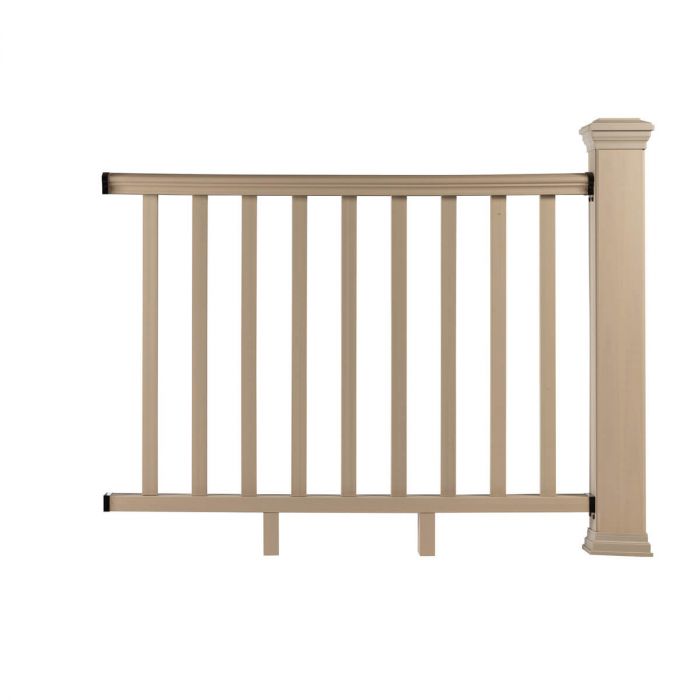 Balustrada kompozytowa Ecru 140 x 113 cm (1 słupek) Balustrada kompozytowa Ecru 140 x 113 cm (1 słupek)