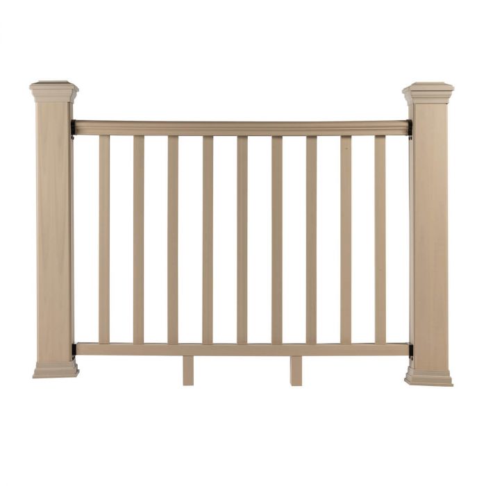 Balustrada kompozytowa Ecru 157 x 113 cm (2 słupki) Balustrada kompozytowa Ecru 157 x 113 cm (2 słupki)