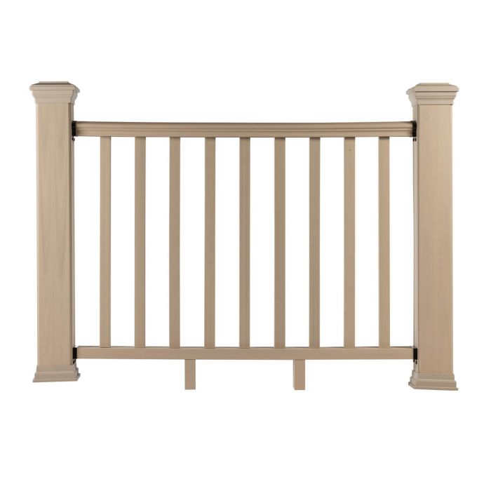 Balustrada kompozytowa Ecru 140 x 113 cm (1 słupek) Balustrada kompozytowa Ecru 140 x 113 cm (1 słupek)