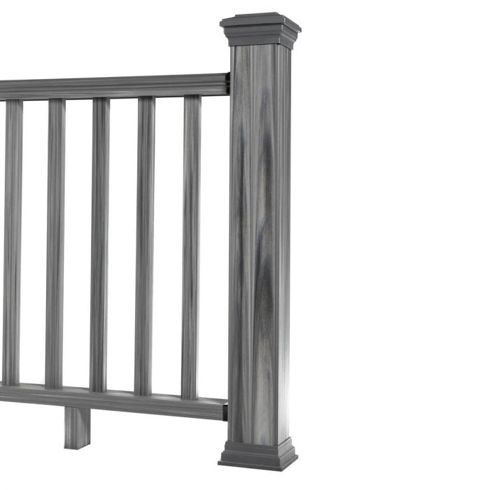 Balustrada kompozytowa Gray 157 x 113 cm (2 słupki) Balustrada kompozytowa Gray 157 x 113 cm (2 słupki)
