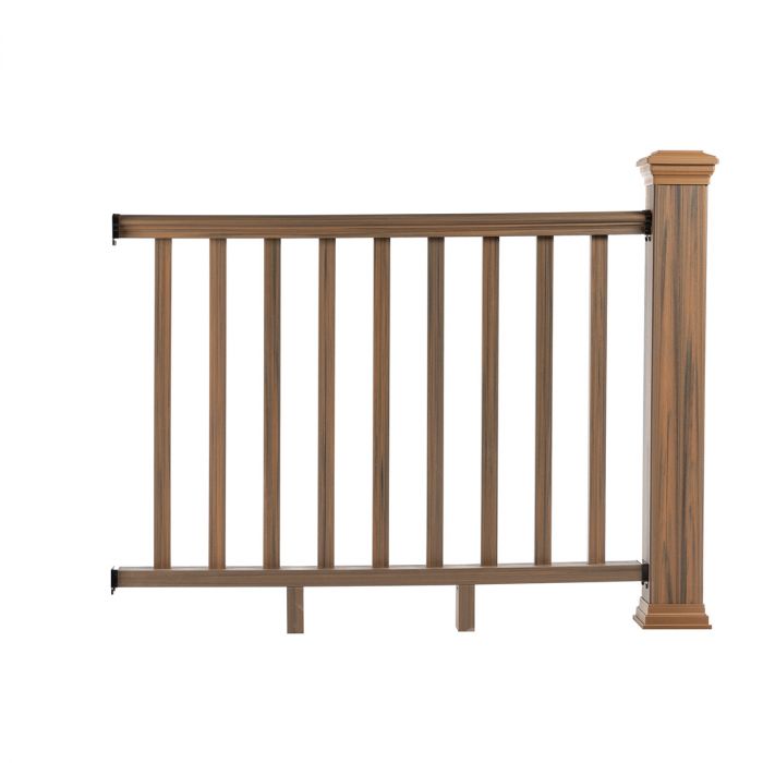 Balustrada kompozytowa Teak 140 x 113 cm (1 słupek) Balustrada kompozytowa Teak 140 x 113 cm (1 słupek)