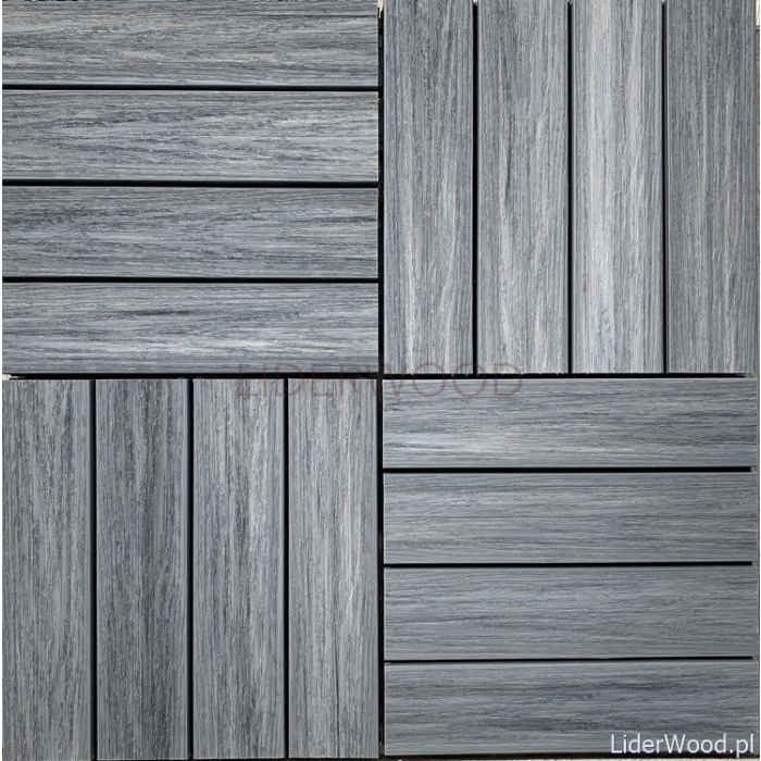 Podest Tarasowy Kompozytowy Premium Gray 30 x 30 x 2,5 cm Podest Tarasowy Kompozytowy Premium Gray 30 x 30 x 2,5 cm