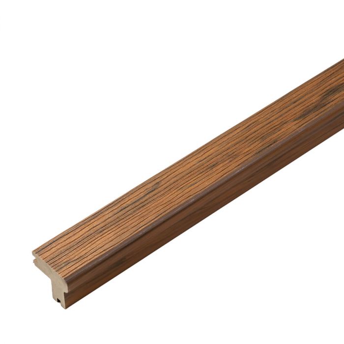 Deska kompozytowa zakończeniowa schodowa Premium Teak – dł. 2,8 m Deska kompozytowa zakończeniowa schodowa Premium Teak – dł. 2,8 m