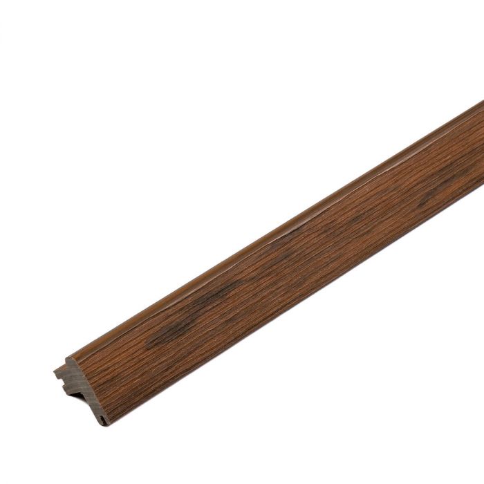 Deska kompozytowa zakończeniowa schodowa Premium Teak – dł. 2,8 m Deska kompozytowa zakończeniowa schodowa Premium Teak – dł. 2,8 m