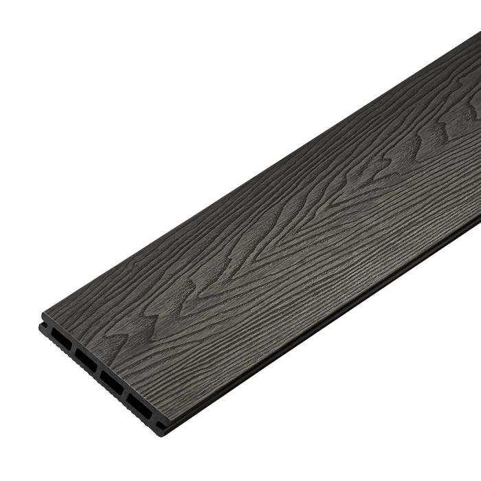 Deska Tarasowa Kompozytowa 3D Classic Antracyt – dł. 2,2 m Deska Tarasowa Kompozytowa 3D Classic Antracyt – dł. 2,2 m