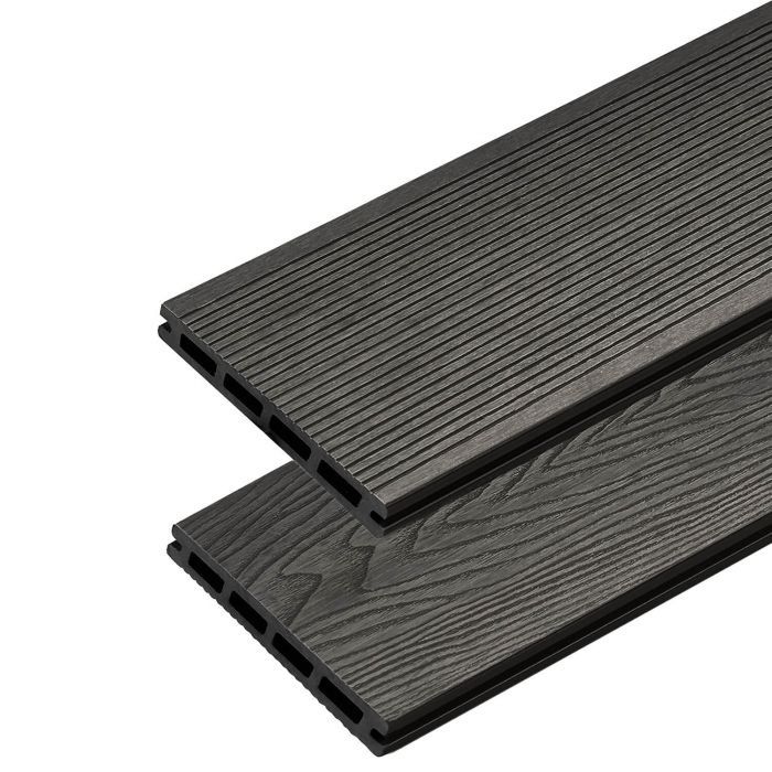 Deska Tarasowa Kompozytowa 3D Classic Antracyt – dł. 2,2 m Deska Tarasowa Kompozytowa 3D Classic Antracyt – dł. 2,2 m