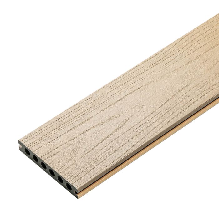 Deska Tarasowa Kompozytowa Premium Ecru / Dąb Jasny – dł. 3,5 m