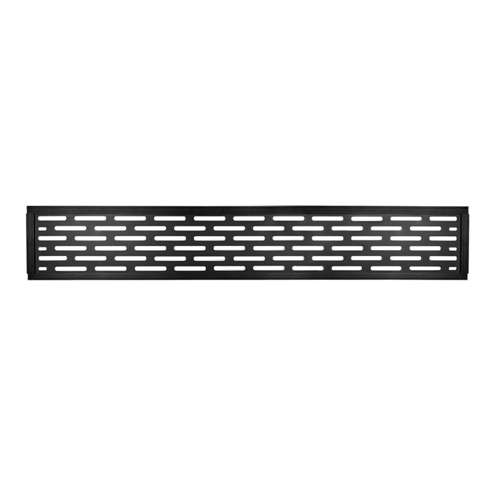 Dekoratyvinė tvoros panelė spalvos Alfa Antracito 30 x 180 cm Dekoratyvinė tvoros panelė spalvos Alfa Antracito 30 x 180 cm