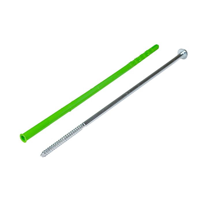 Rėminis kaištis 10x300 mm + sraigtas su įleidžiama galvute TORX 7x300 mm – 1 vnt. Rėminis kaištis 10x300 mm + sraigtas su įleidžiama galvute TORX 7x300 mm – 1 vnt.