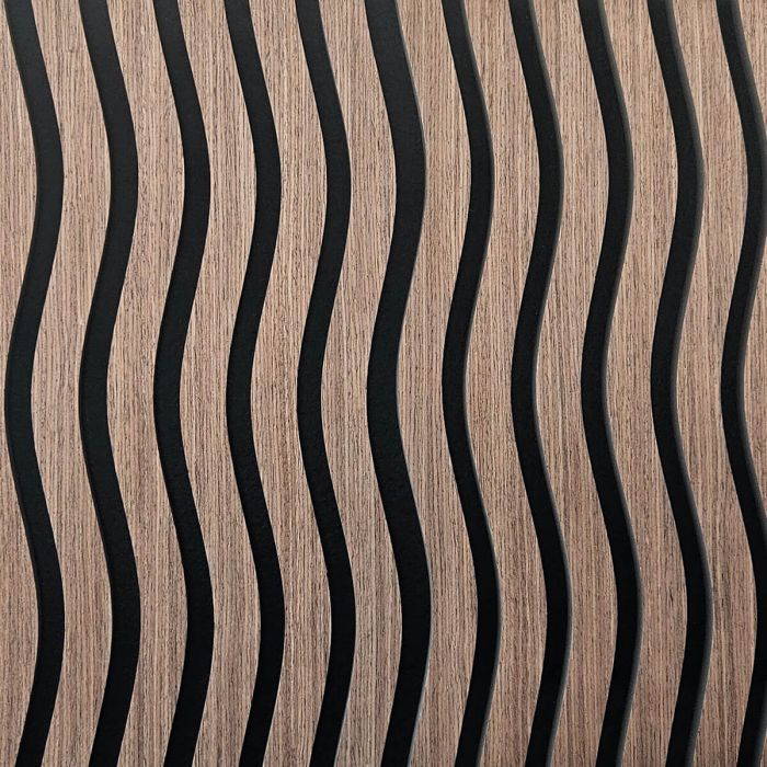 Lamele ścienne akustyczne na filcu S-Line Dąb Ciemny Fornir 2,1 x 30,5 cm – dł. 2,7 m Lamele ścienne akustyczne na filcu S-Line Dąb Ciemny Fornir 2,1 x 30,5 cm – dł. 2,7 m
