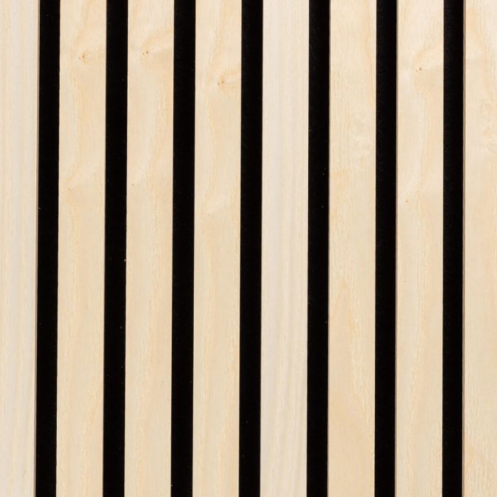 Panel lamelowy ścienny akustyczny na filcu Drewno Naturalne Fornir 32 x 32 cm