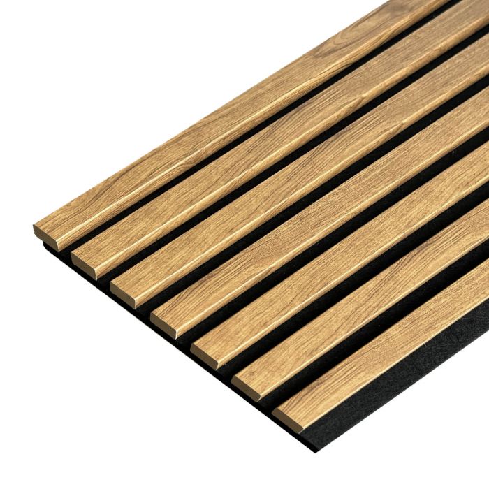 Lamele ścienne akustyczne na filcu Złoty Dąb 2,1 x 30,5 cm – dł. 2,7 m Lamele ścienne akustyczne na filcu Złoty Dąb 2,1 x 30,5 cm – dł. 2,7 m