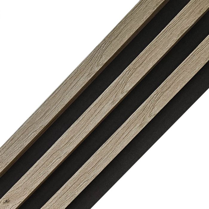 Lamele ścienne na płycie HDF Dąb Sonoma 4,1 x 17,5 cm – dł. 2,7 m Lamele ścienne na płycie HDF Dąb Sonoma 4,1 x 17,5 cm – dł. 2,7 m