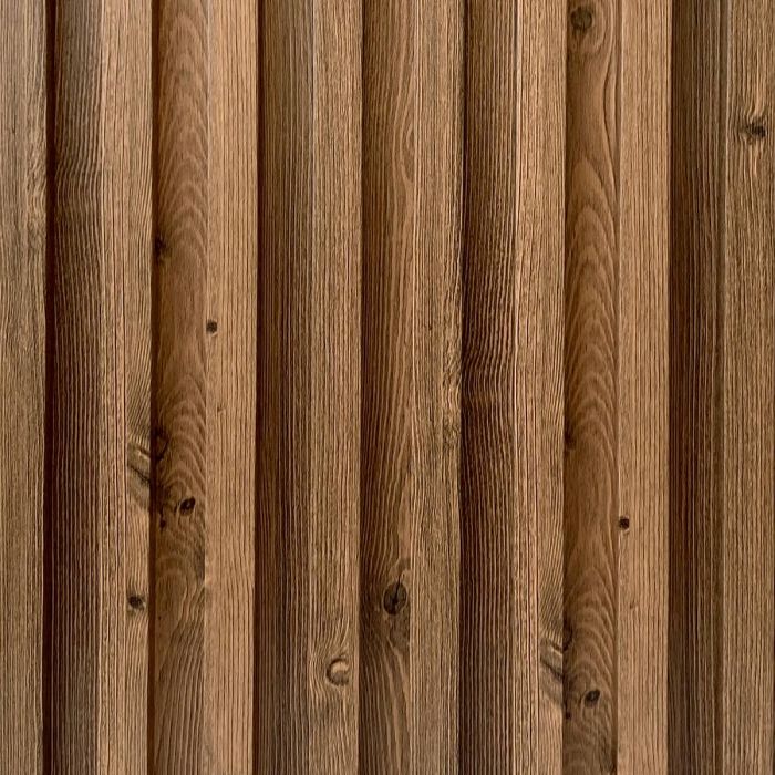 Lamele Ścienne Dekoracyjne Dąb Ciemny 2,4 x 16,8 cm – dł. 2,7 m Lamele Ścienne Dekoracyjne Dąb Ciemny 2,4 x 16,8 cm – dł. 2,7 m