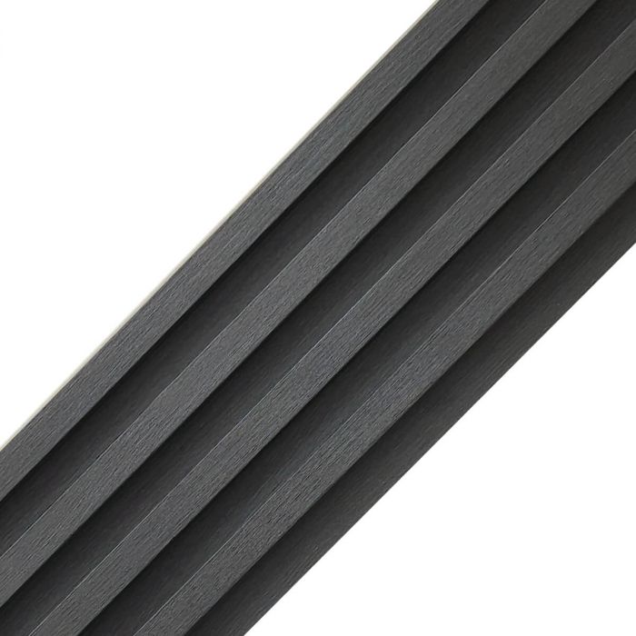Lamele Ścienne Dekoracyjne Grafit 2,4 x 16,8 cm – dł. 2,7 m Lamele Ścienne Dekoracyjne Grafit 2,4 x 16,8 cm – dł. 2,7 m