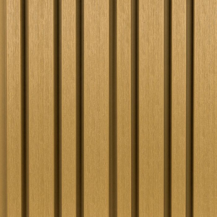 Asimetrinės kompozitinės fasado lamelės Premium Ąžuolas – 2,9 m Asimetrinės kompozitinės fasado lamelės Premium Ąžuolas – 2,9 m
