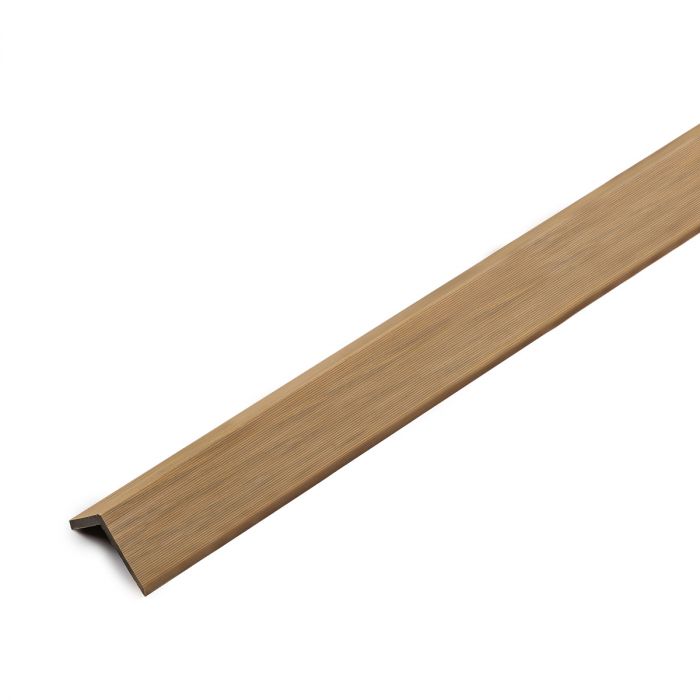 Listwa Kompozytowa Kątowa Premium Dąb Winchester 50x50 mm do lameli elewacyjnych – dł. 2,9 m Listwa Kompozytowa Kątowa Premium Dąb Winchester 50x50 mm do lameli elewacyjnych – dł. 2,9 m