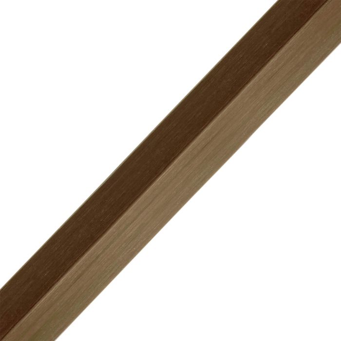 Listwa Kompozytowa Kątowa Premium Teak 50x50 mm – dł. 2,9 m Listwa Kompozytowa Kątowa Premium Teak 50x50 mm – dł. 2,9 m