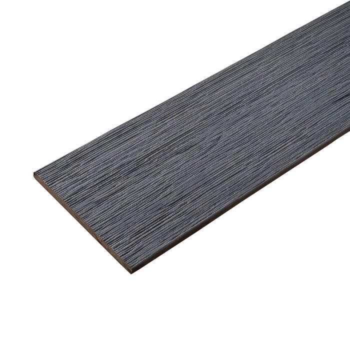 Tiesus kompozitinis apdailos profilis Solid XL Gray 140x10 mm – 3 m Tiesus kompozitinis apdailos profilis Solid XL Gray 140x10 mm – 3 m