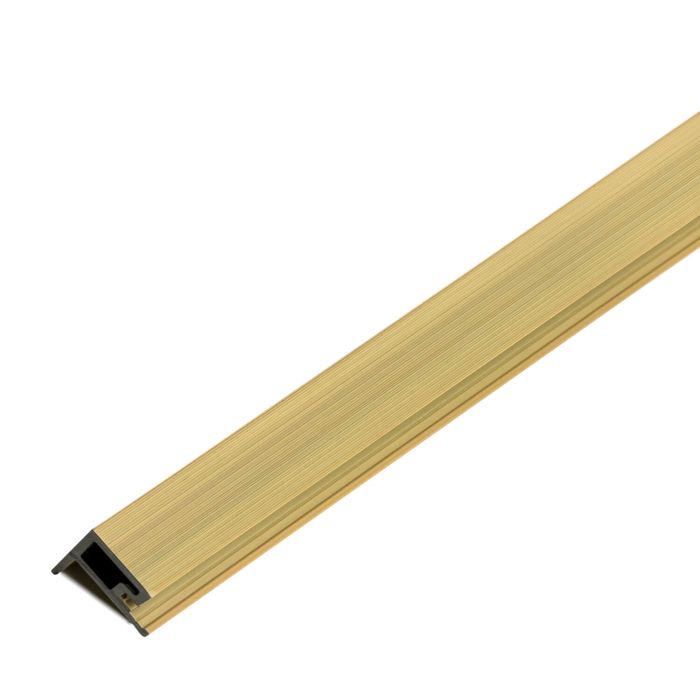 Listwa Kompozytowa Lamelowa typu F Trapez Light Oak 36,5 x 49,5 mm – dł. 2,9 m Listwa Kompozytowa Lamelowa typu F Trapez Light Oak 36,5 x 49,5 mm – dł. 2,9 m