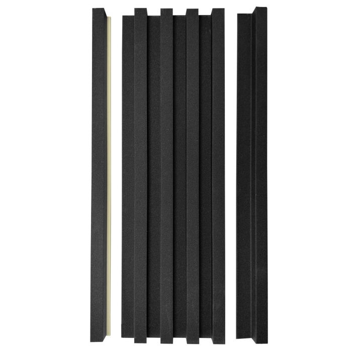 Listwa Lamelowa Startowa Czarny Brokat 2,4 x 2,4 cm – dł. 2,7 m Listwa Lamelowa Startowa Czarny Brokat 2,4 x 2,4 cm – dł. 2,7 m