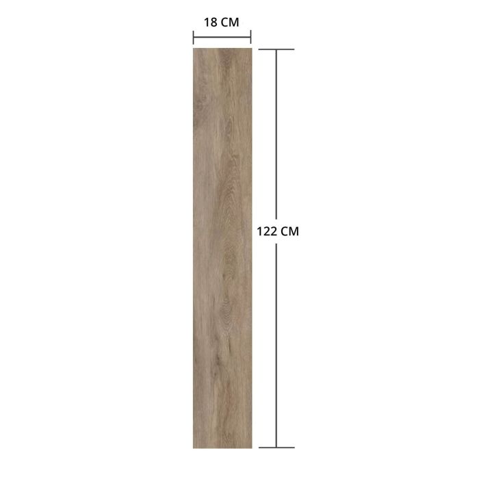 Vinilinė grindų lentelė SPC Ąžuolas Šviesus Matinis 18 x 122 cm 4 mm – 1 vnt. Vinilinė grindų lentelė SPC Ąžuolas Šviesus Matinis 18 x 122 cm 4 mm – 1 vnt.
