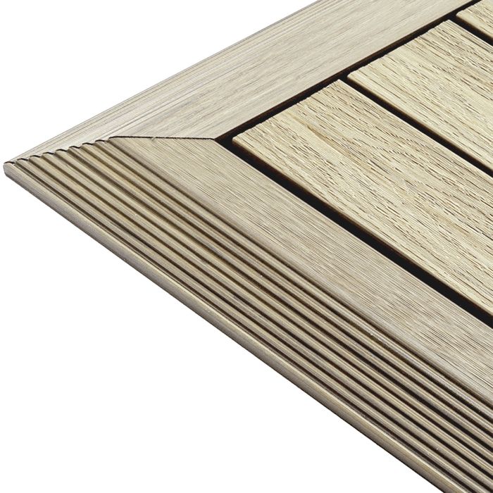 Plytelė terasinė kompozitinė Premium Ecru 30 x 30 x 2,5 cm Plytelė terasinė kompozitinė Premium Ecru 30 x 30 x 2,5 cm