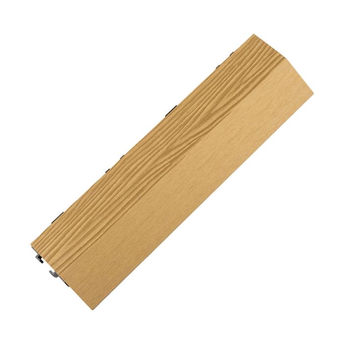 Plytelė terasai kompozitinė šoninė 3D Medaus Teak Plytelė terasai kompozitinė šoninė 3D Medaus Teak
