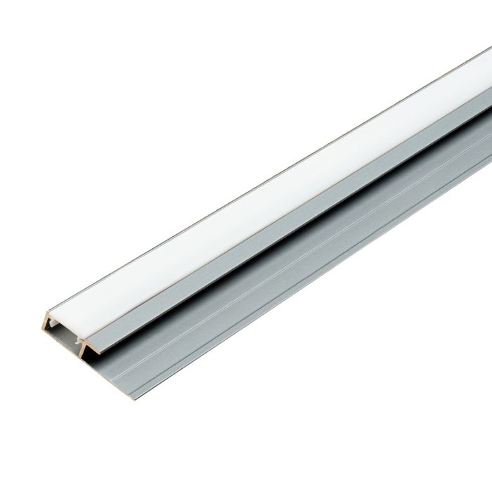 Baigiamasis LED aliumininis profilis 4,5 mm sienų plokštėms Tamsiai Pilkas Matinis – 2,9 m Baigiamasis LED aliumininis profilis 4,5 mm sienų plokštėms Tamsiai Pilkas Matinis – 2,9 m