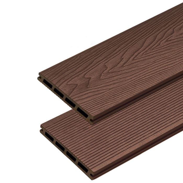 Deska Tarasowa Kompozytowa 3D Classic Ciemny Brąz – dł. 2,2 m Deska Tarasowa Kompozytowa 3D Classic Ciemny Brąz – dł. 2,2 m