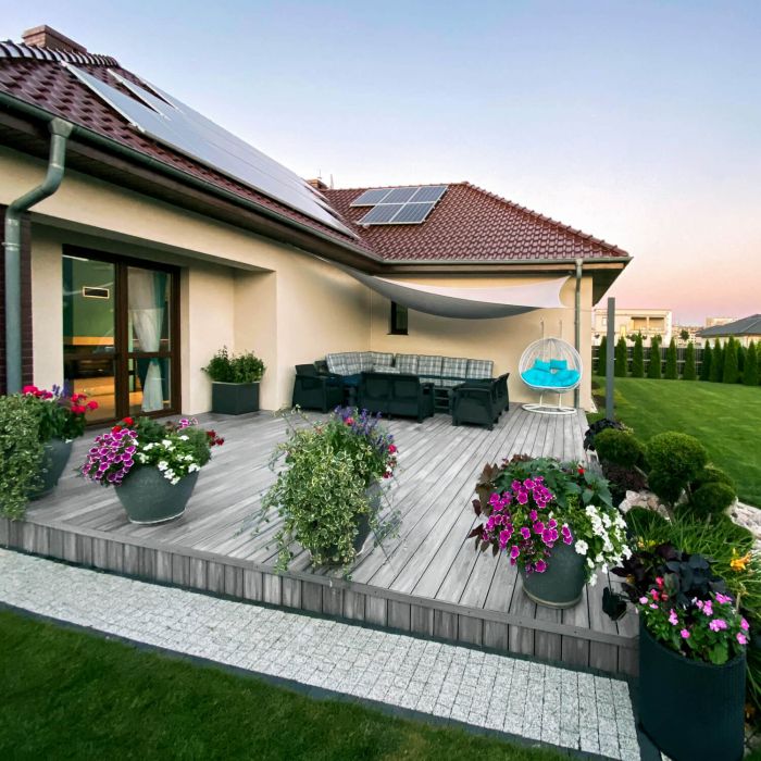 Deska Tarasowa Kompozytowa Premium Gray / Antracyt – dł. 3,5 m