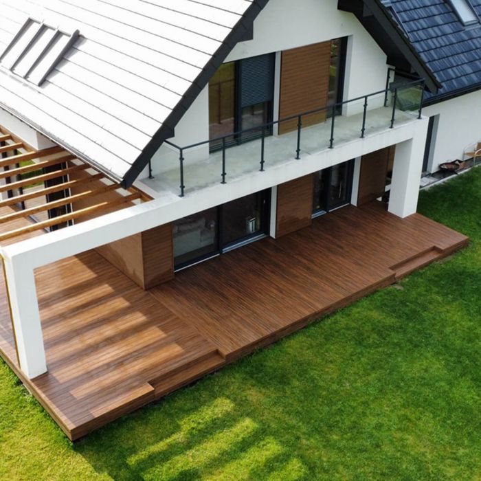 Deska Tarasowa Kompozytowa Premium Teak / Redwood - dł. 3 m