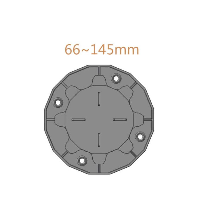 Wspornik Tarasowy Regulowany Pod Płyty ETP 66-145 mm Wspornik Tarasowy Regulowany Pod Płyty ETP 66-145 mm