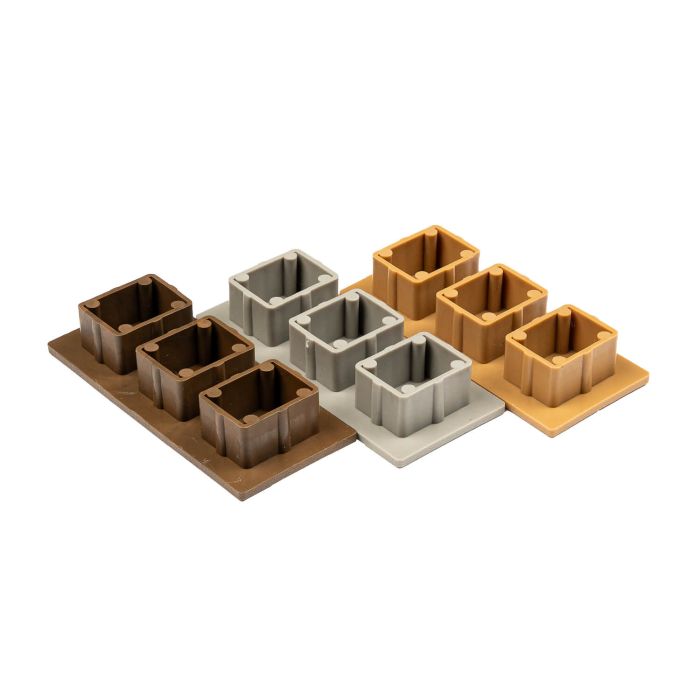 Dangtelis dekoratyviniams profiliams 9 x 4 cm Premium Teak Dangtelis dekoratyviniams profiliams 9 x 4 cm Premium Teak