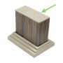 Dangtelis dekoratyviniams profiliams 9 x 4 cm Premium Antique
