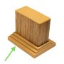 Tvirtinimo elementas dekoratyviniams profiliams 9 x 4 cm Premium Ąžuolas Winchester