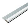 LED jungtis aliumininė 4,5 mm sienų plokštėms Tamsiai Pilkas Matinis – 2,9 m