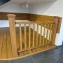 Balustrada kompozytowa Gray 157 x 113 cm (2 słupki)