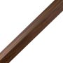 Deska kompozytowa zakończeniowa schodowa Premium Redwood – dł. 2,8 m