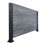 Kompozitinė tvoros lenta Premium Ąžuolas Winchester 162 x 20 mm – 1,8 m