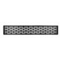 Dekoratyvinė tvoros panelė spalvos Alfa Antracito 30 x 180 cm