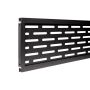 Dekoratyvinė tvoros panelė spalvos Alfa Antracito 30 x 180 cm
