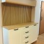 Lamele ścienne akustyczne na filcu Dąb Jasny 2 x 32 cm – dł. 2,7 m